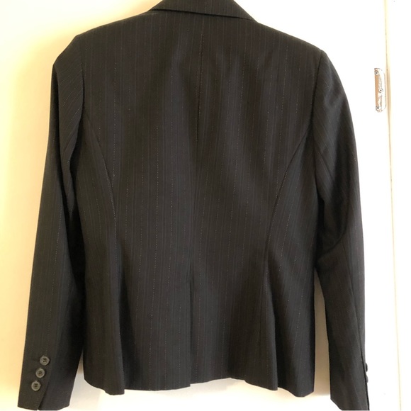 Subtle Stripe Suit Set- Jacket & Pants - Picture 3 of 6